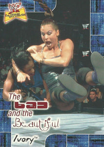 WWF Fleer Ultimate Diva Trading Cards 2001 Ivory BB 10 of 15