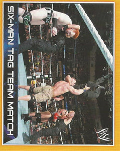 WWE Topps A-Z Sticker Collection 2014 John Cena Ryback and Sheamus No.110