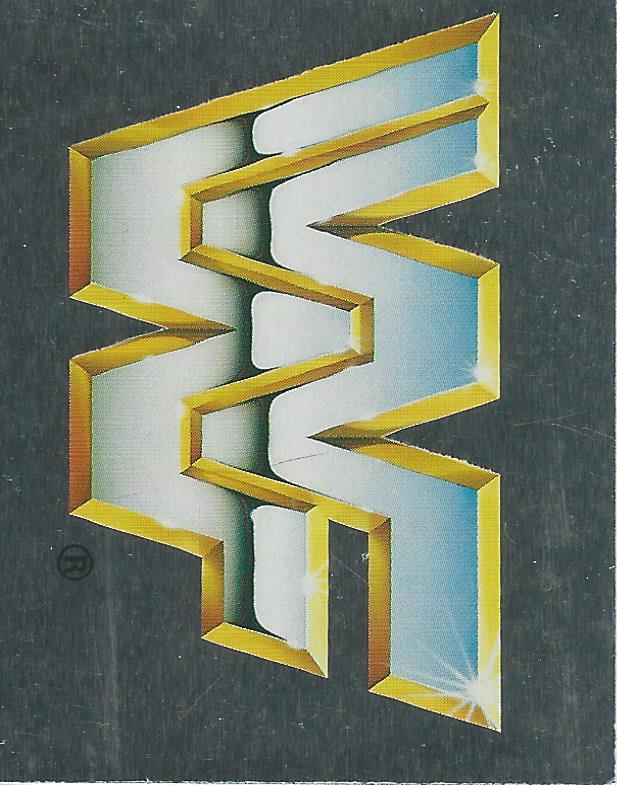 WWF Merlin Sticker Collection 1990 Logo Foil No.110