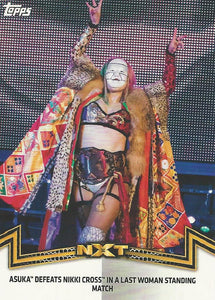 WWE Topps Women Division 2018 Trading Cards Asuka NXT-10