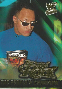 WWF Fleer Wrestlemania 2001 Trading Cards The Rock 6 of 15 PC