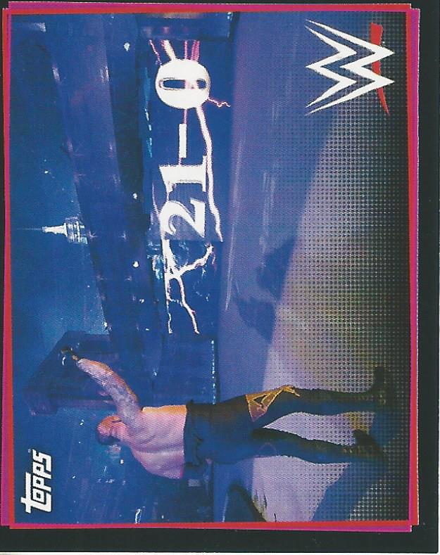 WWE Topps Road to Wrestlemania Stickers 2021 Undertaker No.111