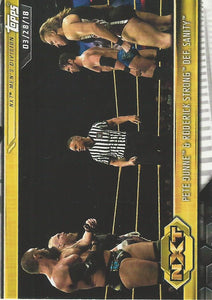 WWE Topps NXT 2019 Trading Cards Pete Dunne and Roderick Strong No.11