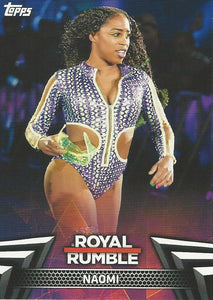 WWE Topps Women Division 2019 Trading Card Naomi RR11