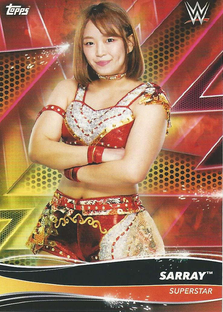 Topps WWE Superstars 2021 Trading Cards Sarray No.111