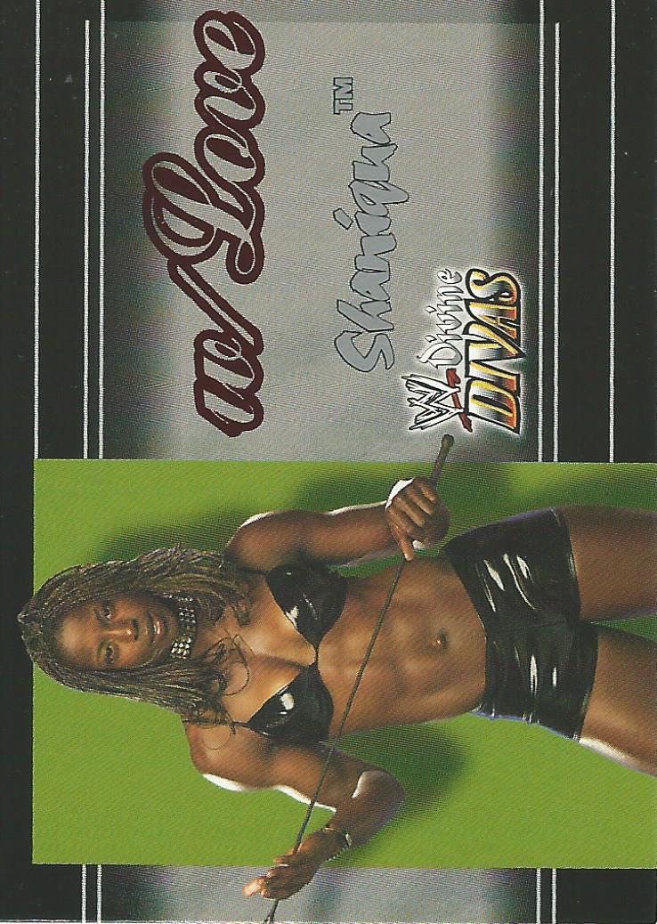 WWE Fleer Divine Divas Trading Card 2003 With Love Shaniqua No.14 of 16
