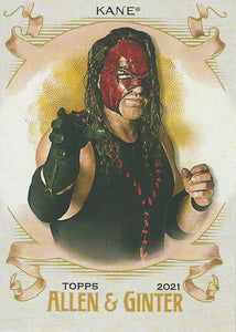 WWE Topps Heritage 2021 Trading Card Kane AG-11