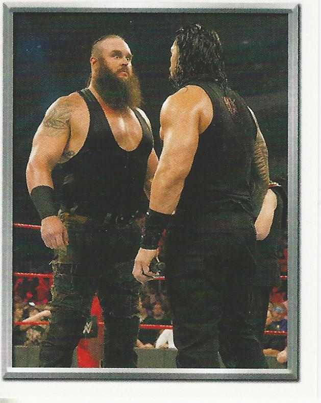 WWE Topps 2018 Stickers Braun Strowman No.111