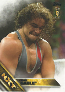 WWE Topps 2016 Trading Cards Chad Gable No.11