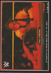 WWE Topps Road to Wrestlemania 2015 Trading Cards Kane No.11