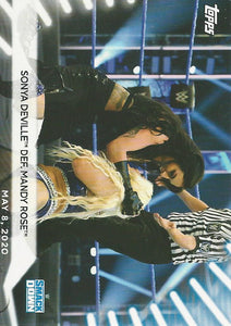 WWE Topps Women Division 2021 Sonya Deville No.12