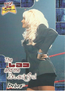 WWF Fleer Ultimate Diva Trading Cards 2001 Debra BB 12of 15