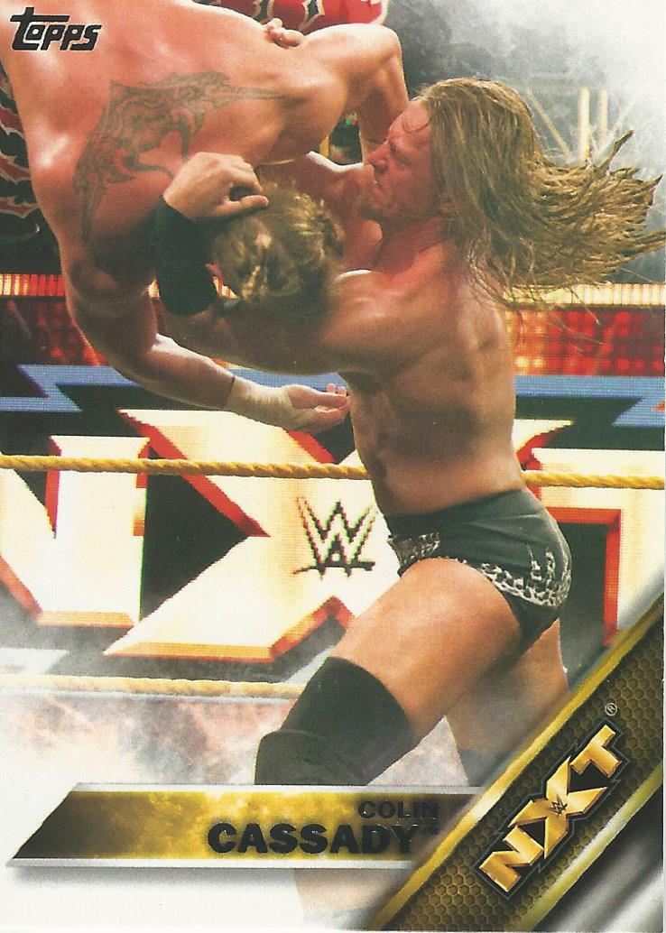 WWE Topps 2016 Trading Cards Colin Cassady No.12