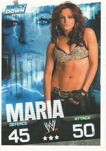 WWE Topps Slam Attax Evolution 2010 Trading Cards Maria No.112