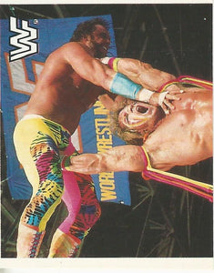 WWF Merlin Sticker Collection 1990 Ultimate Warrior No.112