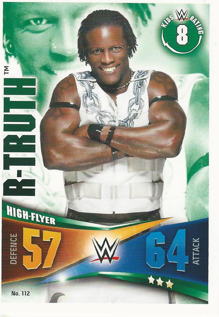 WWE Topps Slam Attax Rivals 2014 Trading Card R-Truth No.112