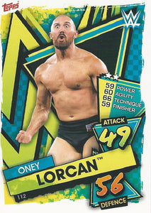 WWE Topps Slam Attax 2021 Trading Card Oney Lorcan No.112