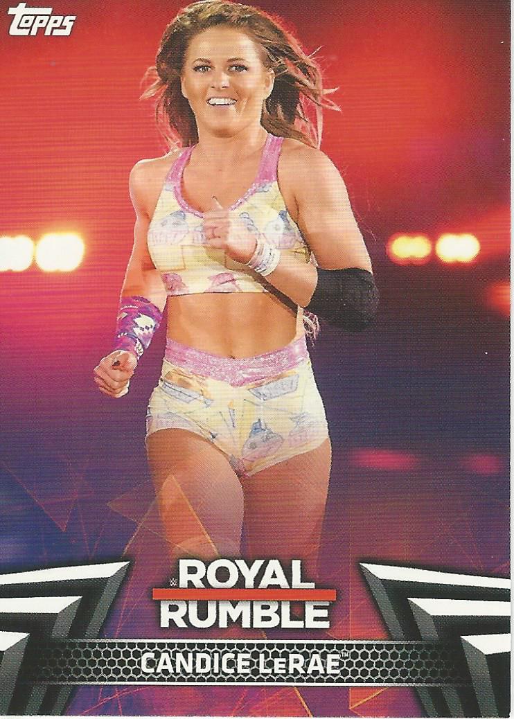 WWE Topps Women Division 2019 Trading Card Candice LeRae RR12