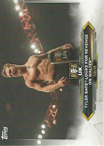 WWE Topps NXT 2020 Trading Cards Tyler Bate No.12