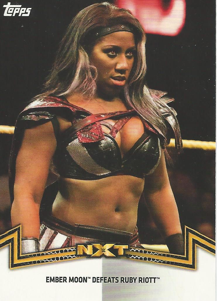 WWE Topps Women Division 2018 Trading Cards Ember Moon NXT-13