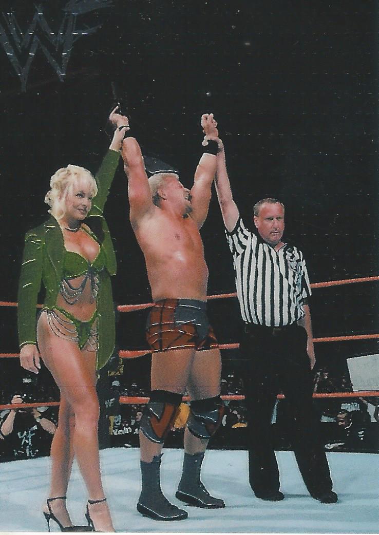 WWF Smackdown 1999 Chrome Trading Cards Jeff Jarrett and Debra No.86