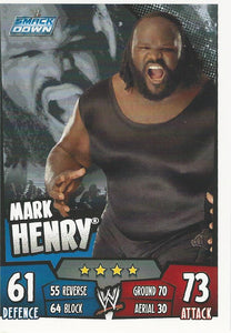 WWE Topps Slam Attax Rumble 2011 Trading Card Mark Henry No.113