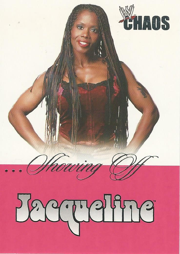 WWE Fleer Chaos Trading Card 2004 Jacqueline SO 2 of 16