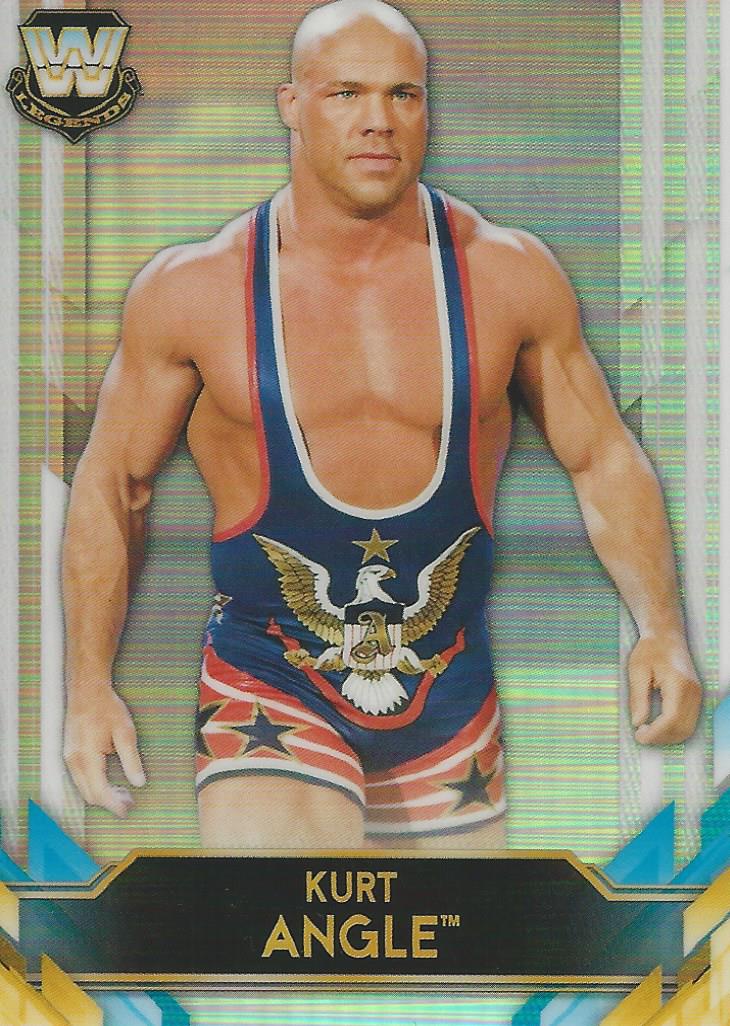 WWE Topps Chrome 2020 Trading Cards Kurt Angle BL-13