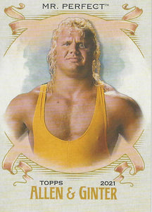 WWE Topps Heritage 2021 Trading Card Mr Perfect AG-13