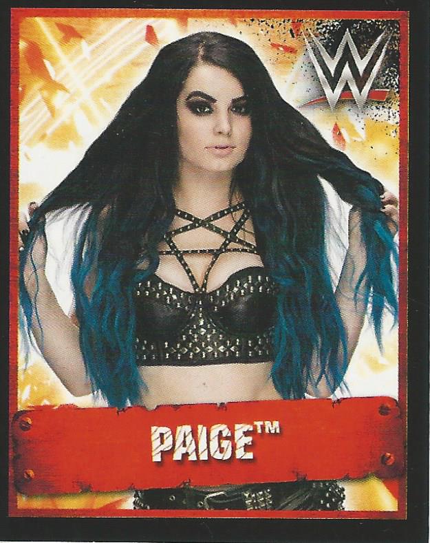 WWE Topps Stickers 2017 Paige No.113