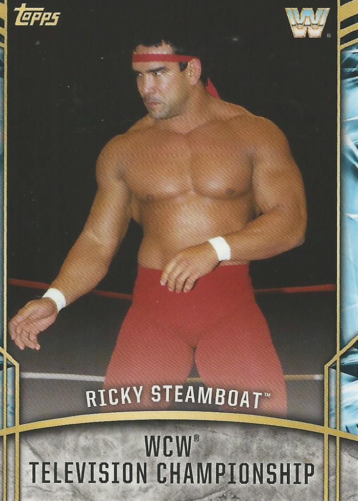 WWE Topps Legends 2017 Trading Card Ricky Steamboat RC-14