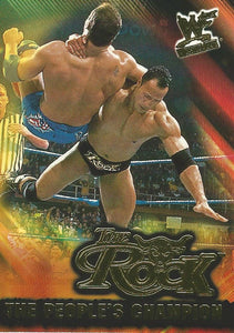 WWF Fleer Wrestlemania 2001 Trading Cards The Rock 10 of 15 PC