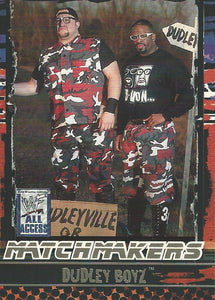 WWF Fleer All Access Trading Cards 2002 Dudley Boyz MM 4 of 15