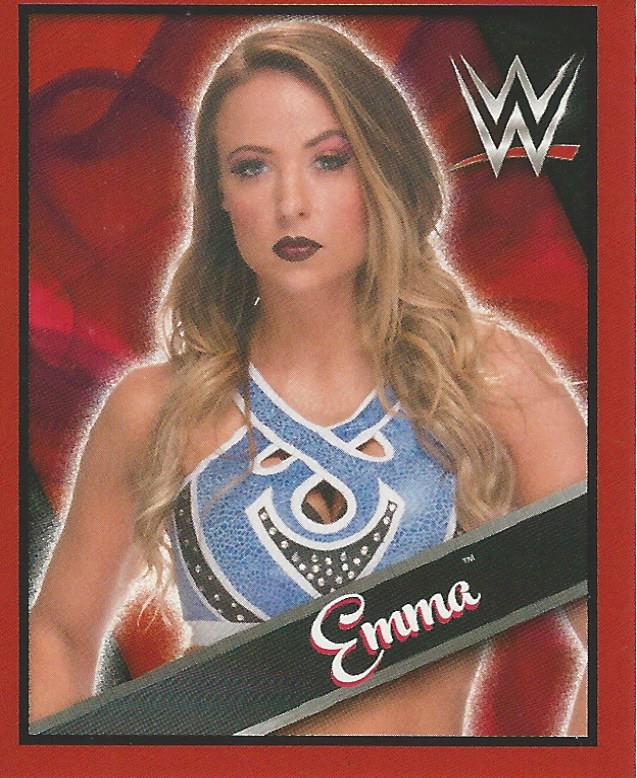 WWE Topps Then Now Forever 2016 Stickers Emma No.114
