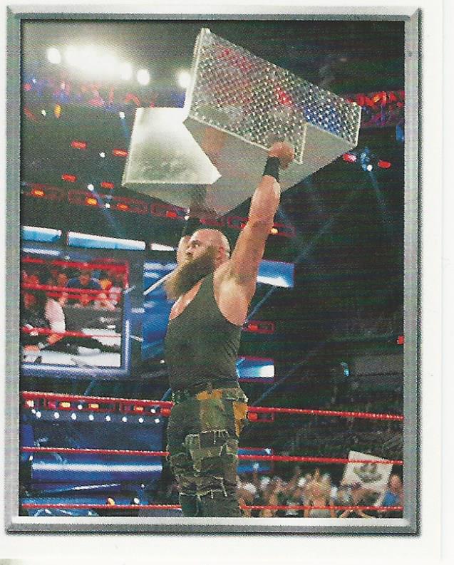 WWE Topps 2018 Stickers Braun Strowman No.114