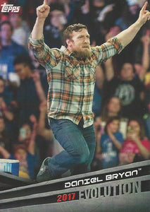 WWE Topps 2018 Trading Cards Daniel Bryan E14