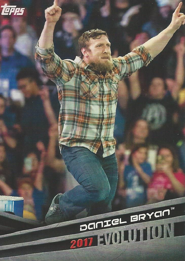 WWE Topps 2018 Trading Cards Daniel Bryan E14