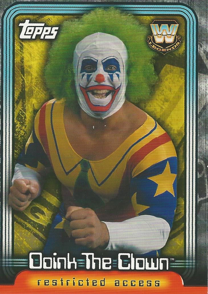 WWE Topps Insider 2006 Trading Card Doink the Clown L8