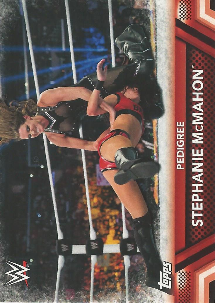 WWE Topps Women Division 2017 Trading Card Stephanie McMahon F22