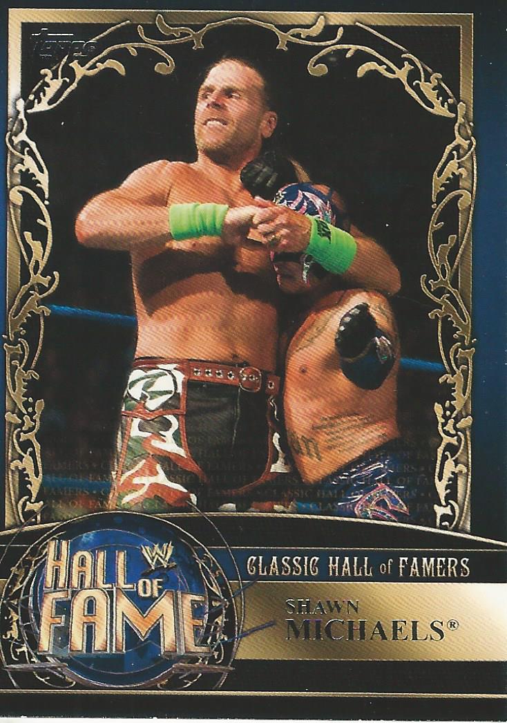 WWE Topps 2012 Trading Cards Hall of Fame 31 of 35 Shawn Michaels