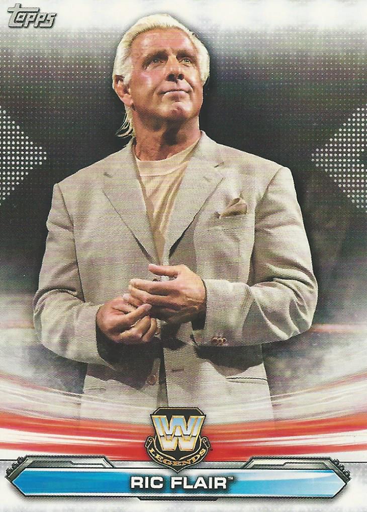 WWE Topps Raw 2019 Trading Card Ric Flair LR-14