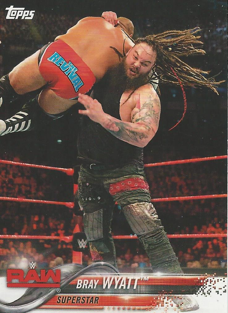 WWE Topps Then Now Forever 2018 Trading Cards Bray Wyatt No.114