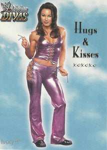 WWE Fleer Divine Divas Trading Card 2003 Ivory HK 2 of 14