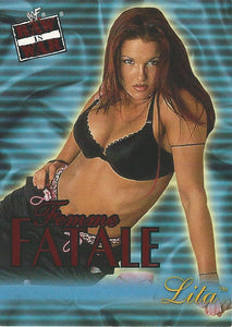 WWF Fleer Raw 2001 Trading Cards Lita Femme Fatale 14 of 20