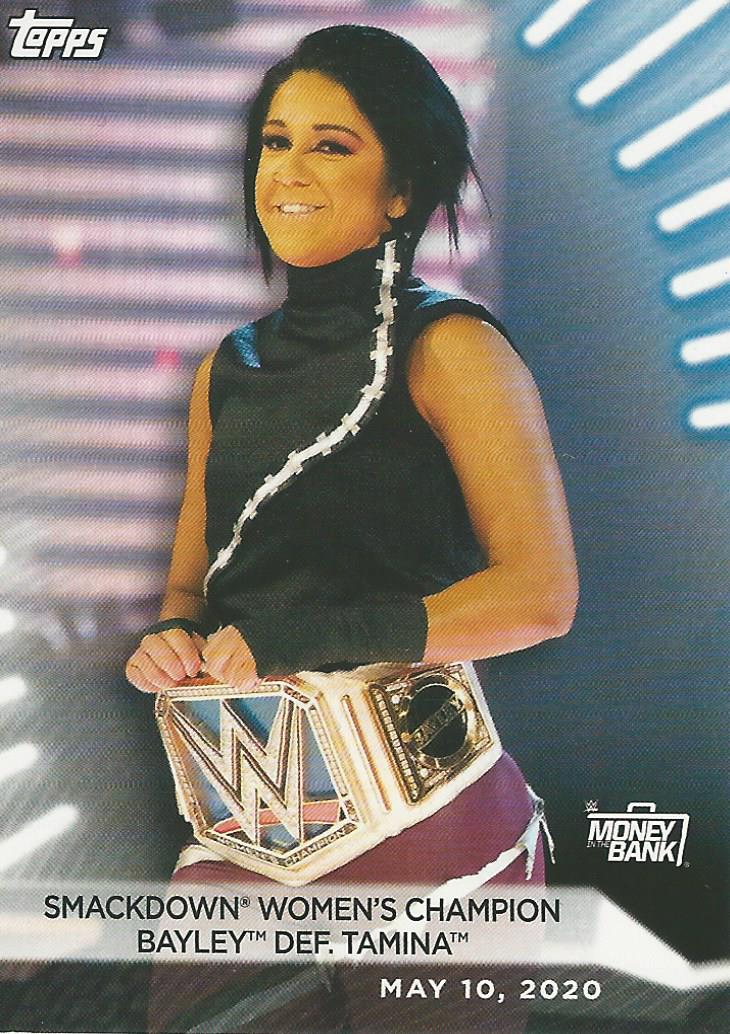 WWE Topps Women Division 2021 Trading Card Bayley No.14