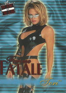 WWF Fleer Raw 2001 Trading Cards Tori Femme Fatale 15 of 20