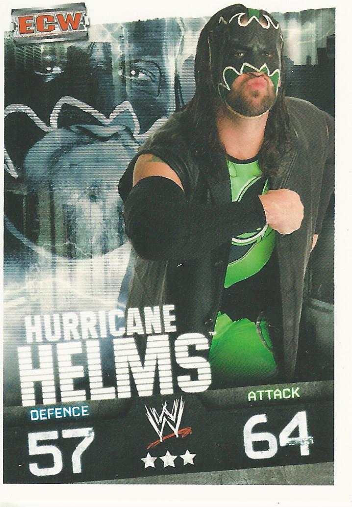 WWE Topps Slam Attax Evolution 2010 Trading Cards Hurricane No.115