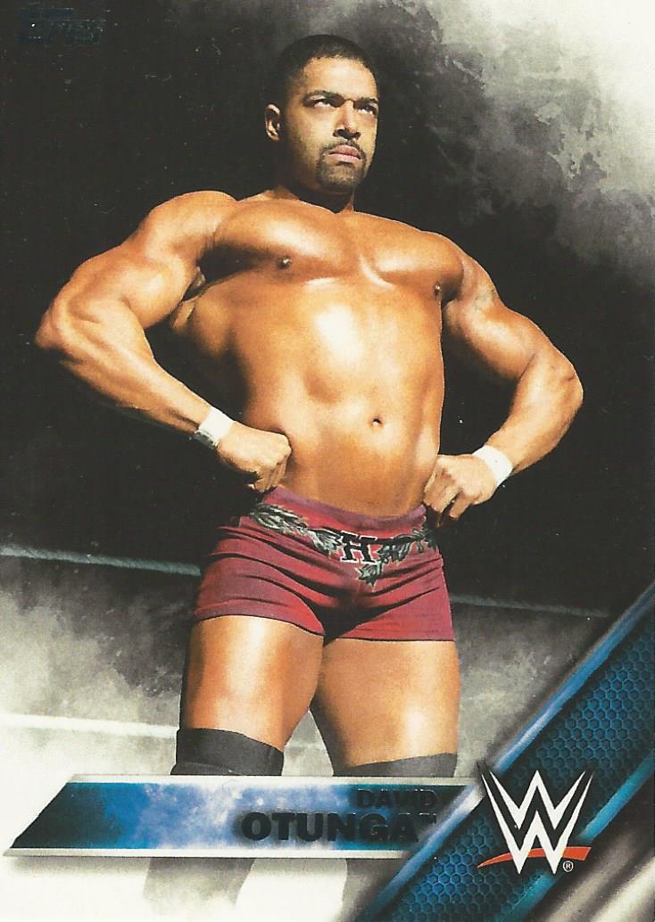 WWE Topps Then Now Forever 2016 Trading Cards David Otunga No.115