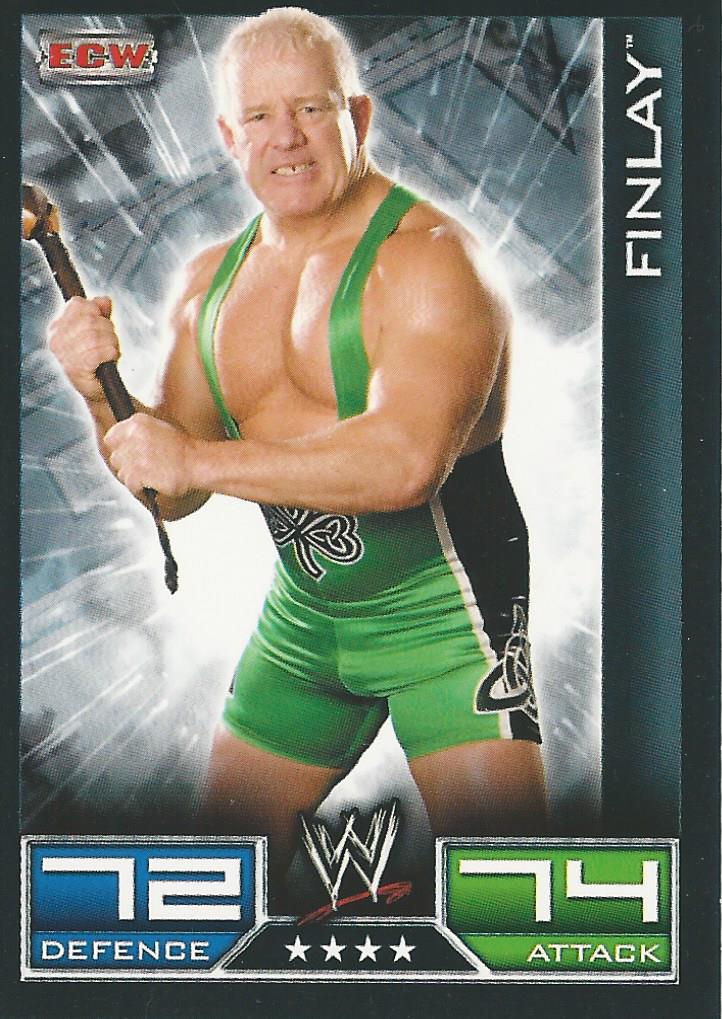 WWE Topps Slam Attax 2008 Trading Cards Finlay No.115