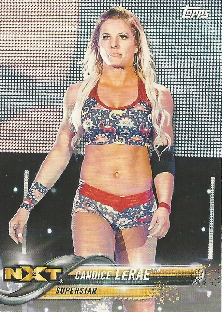 WWE Topps Then Now Forever 2018 Trading Cards Candice LeRae No.115